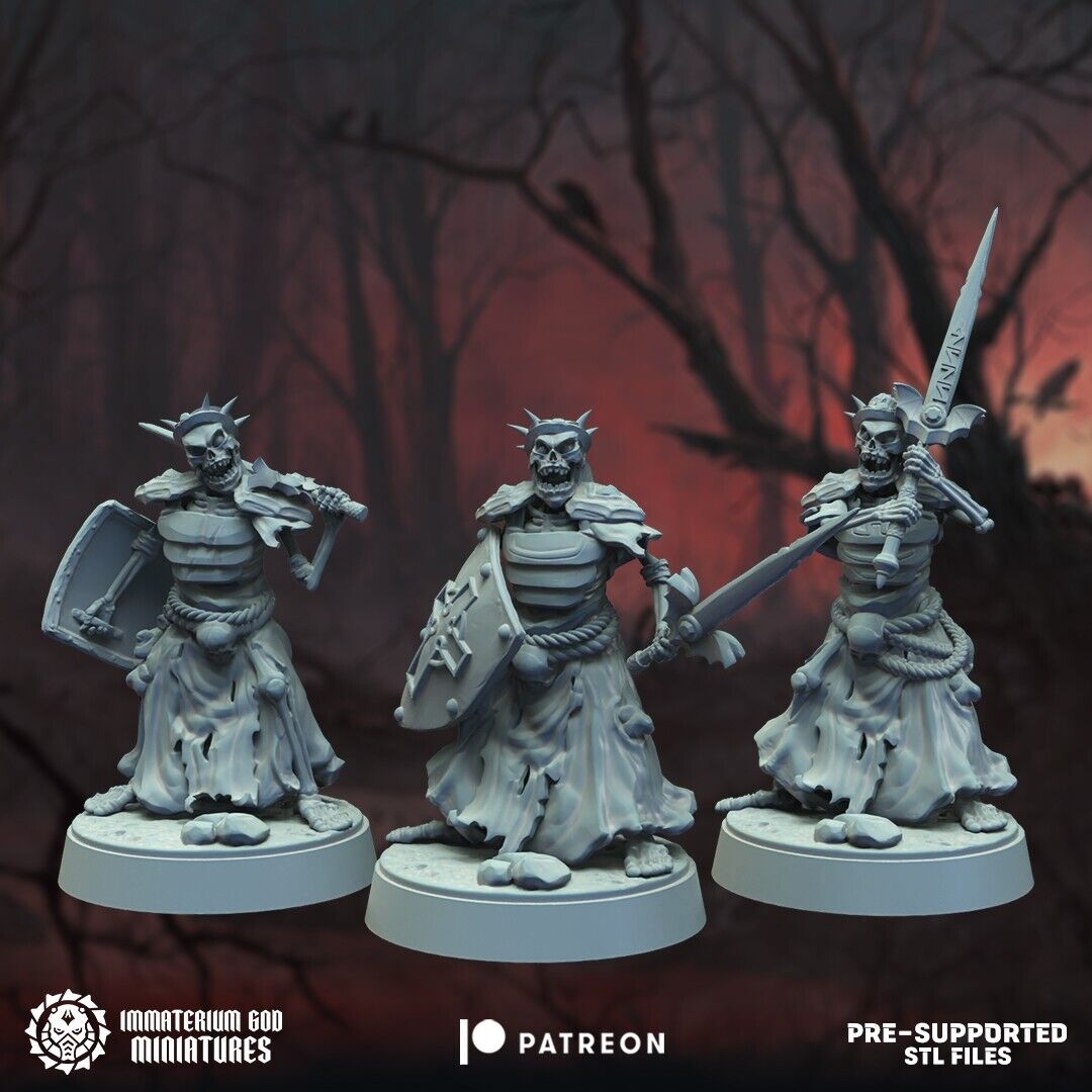 Set of 10 Tomb Guardians