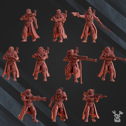 Set of 10 Machine Cult Warriors