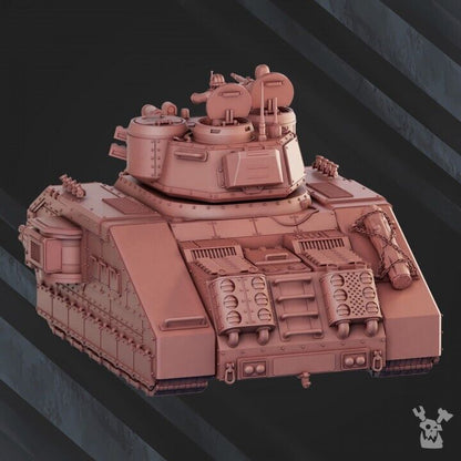 Frostborn Snowstorm Battle Tank