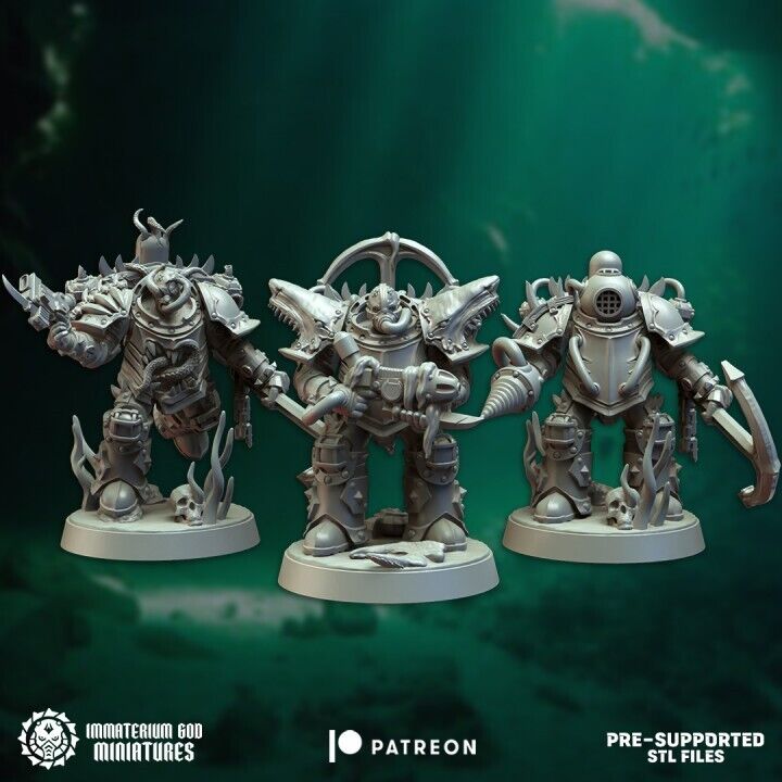 Set of 6 Abyss Hunters