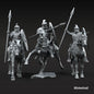 Set of 3 Roman Knights