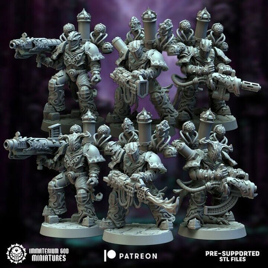 Set of 6 Eternal Punishers