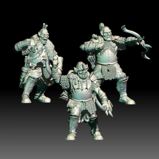 Set of 6 Iron Fortress Orc Archers