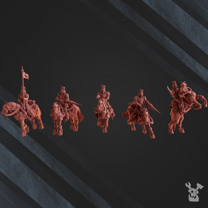 Set of 5 Steamguard Cavalry