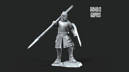 Set of 6 North Warriors with Spears