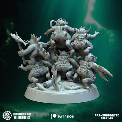 Set of 3 Depthlings gang