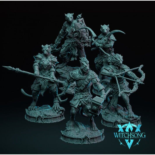 5 Lionhorde Foot Soldiers