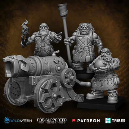 Defenders of the Forge Runic Cannon