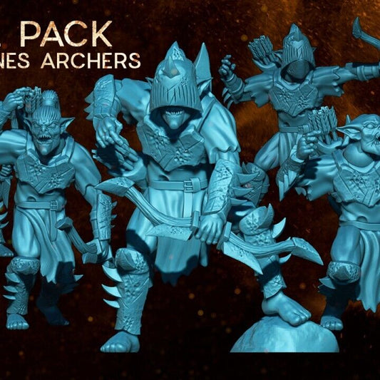 Set of 6 Deep Mines - Goblin Archers