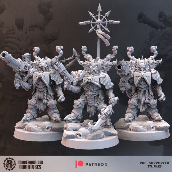 Set of 5 Desert Scavanger Heavy Shooters