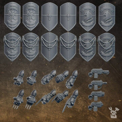 Black Gryphons Heavy Veteran build kit