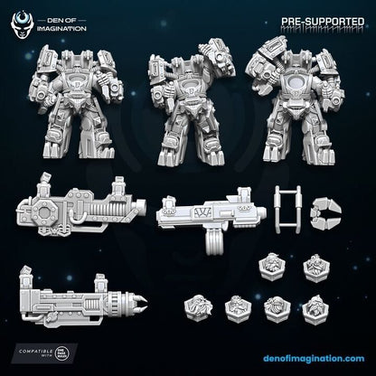 Set of 3 Kazaroth Stone Crushers