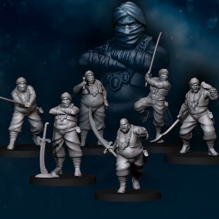 Set of 6 Merchant Guard