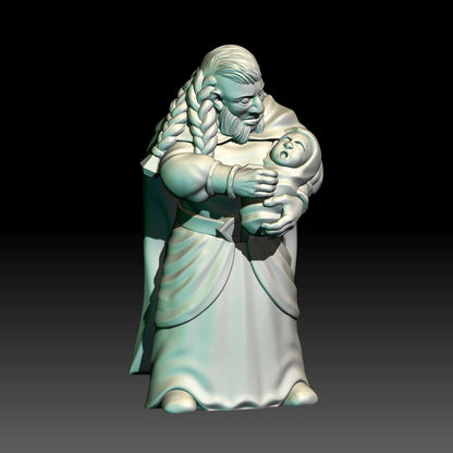 Set of 12 Dwarven Travellers