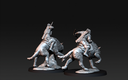 Set of 6 Super Orc Riders