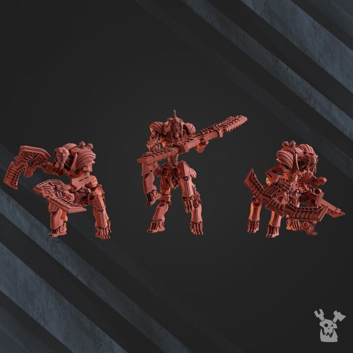 Set of 3 Scorpion Warriors