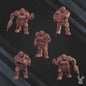 Set of 5 Bigfoot Light Squad