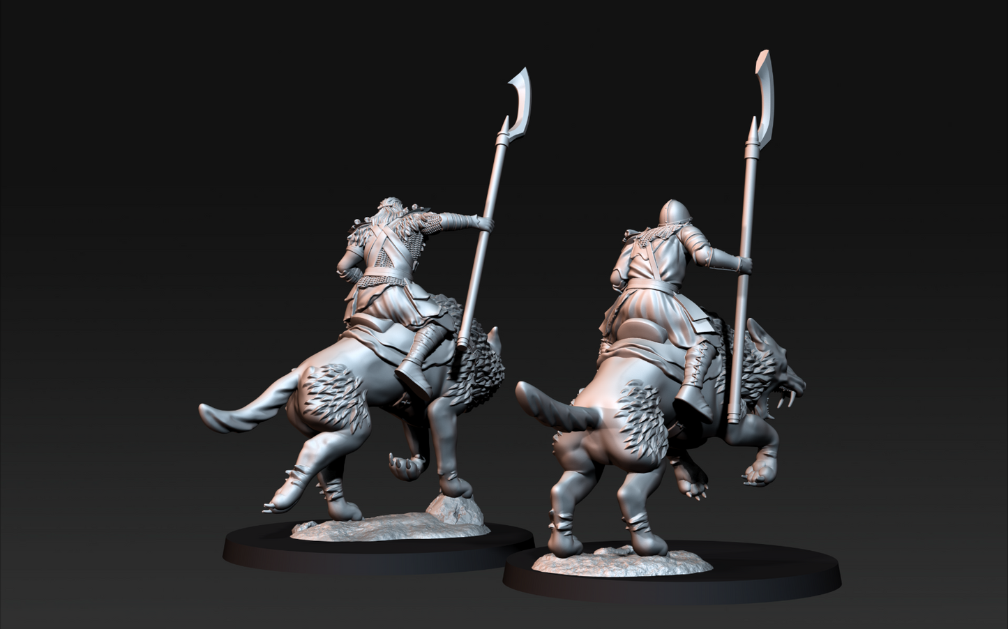 Set of 6 Super Orc Riders