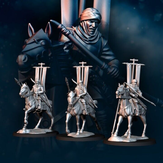 Set of 3 Snake Warrior Knights