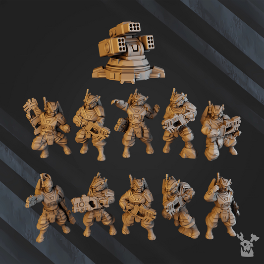 Set of 10 Midnight Sun Covenant Breakout Team