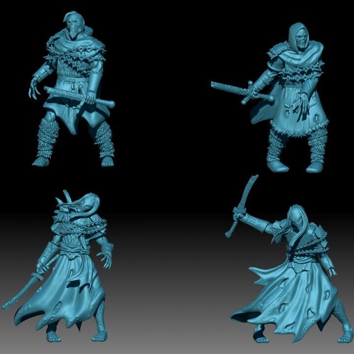 Set of 6 Terror Realm Spectres