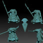 Set of 6 Oathbreaker Elves - Shieldsmen