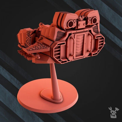 Fire Lizard Hover attack Speeder