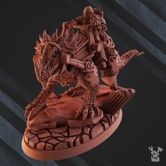 Set of 3 Lizard Riders of Fire