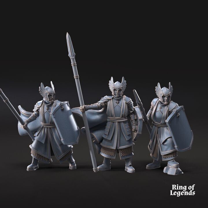 Set of 6 Guards of the Grey Tree