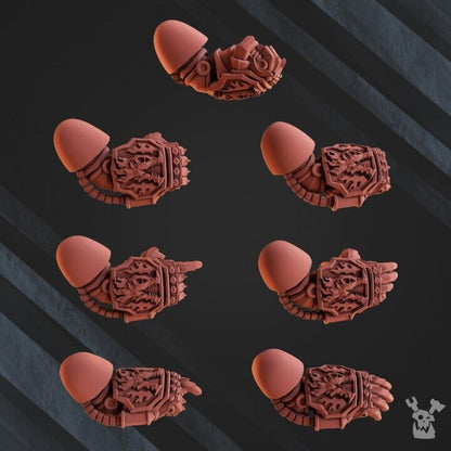 Set of 5 Volcano Armor Squad