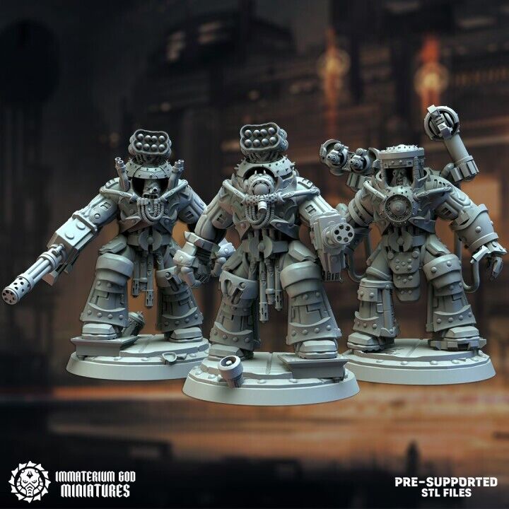 set of 3 dark steel destroyers