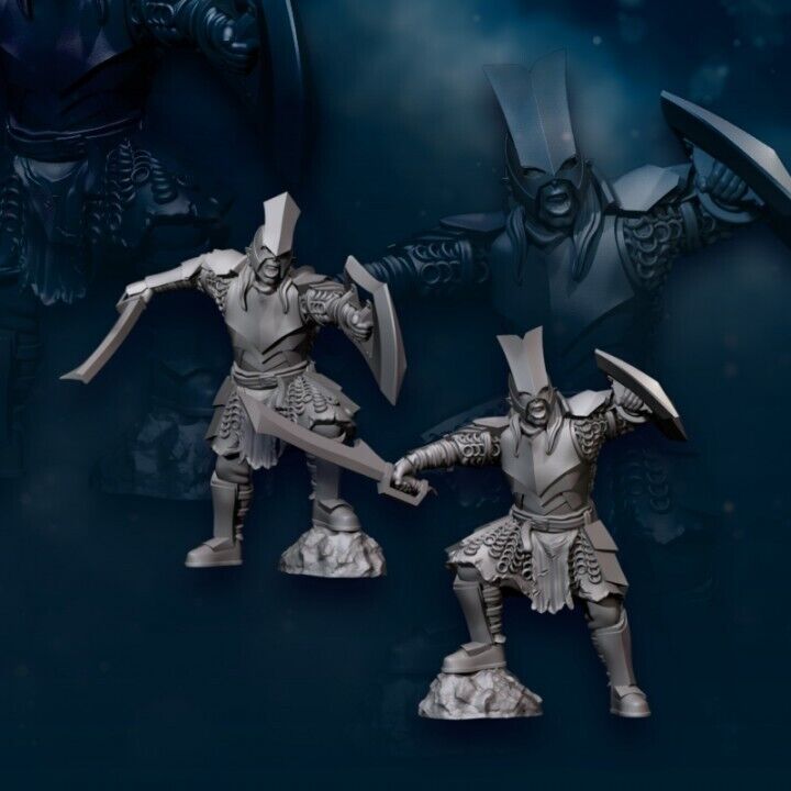 Set of 2 Super orc Captains