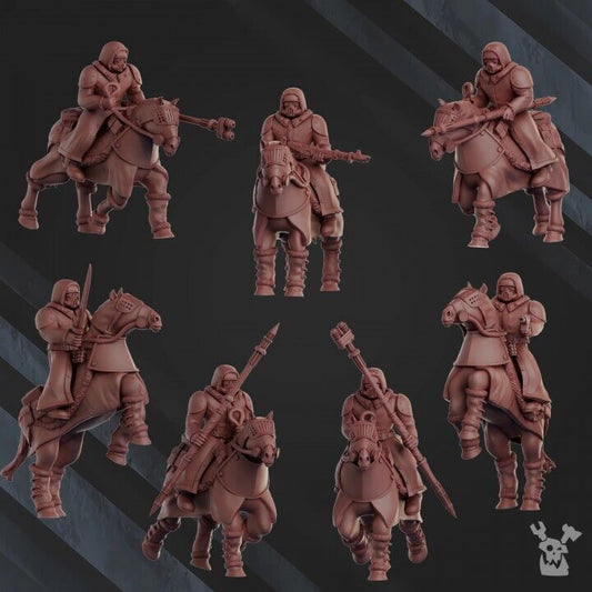 Set of 6 Budyonny's Cavalry Squad