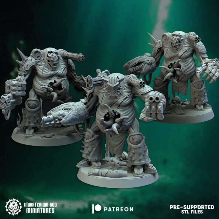 Abyssal destroyers set (3 models)