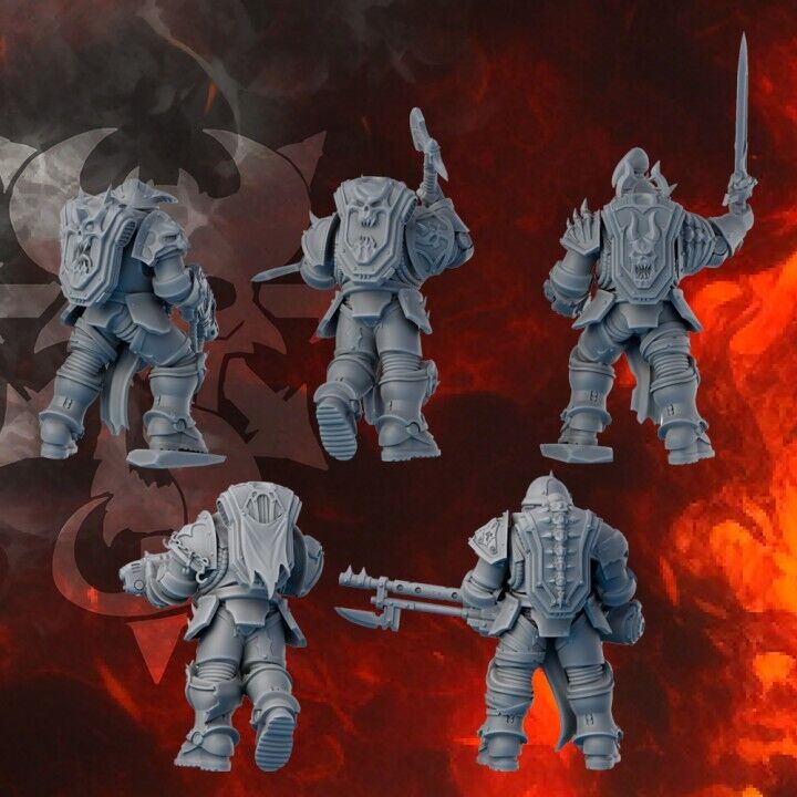 Set of 5 Traitor Squad Build Kit