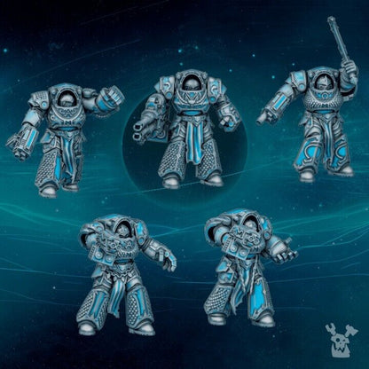 Set of 5 Scylla Destroyers Squad