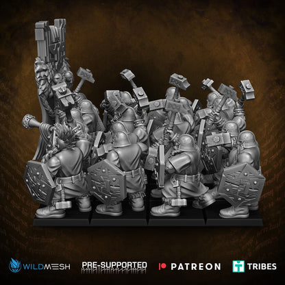 Set of 20 Defenders of the Forge