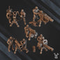 Set of 5 Green Hell Division Heavy squad