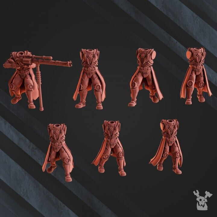 Set of 10 Machine Cult Warriors