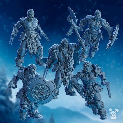 Set of 5 Berserker Squad