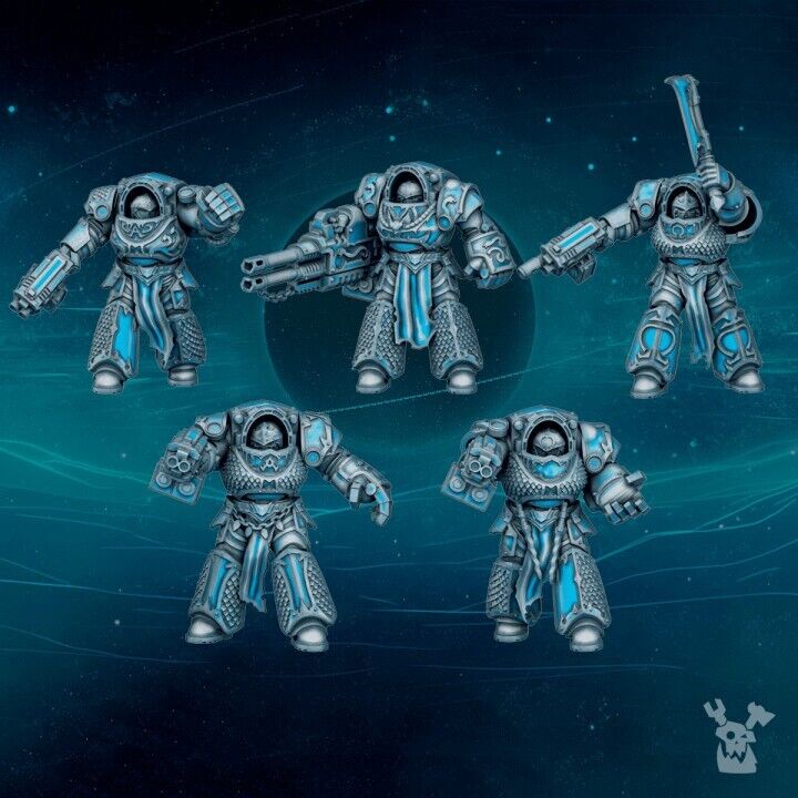 Set of 5 Scylla Destroyers Squad