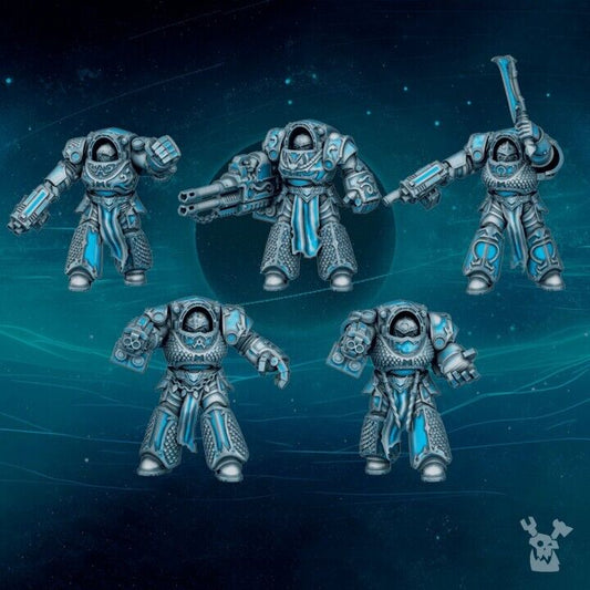 Set of 5 Scylla Destroyers Squad