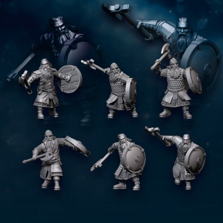 Set of 6 Kalak Warriors