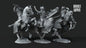 Set of 6 dragon army cavalry