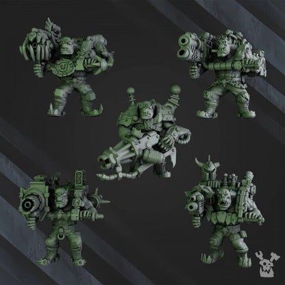 Set of 5 Maraderz Mob