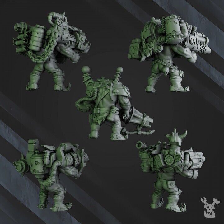 Set of 5 Maraderz Mob