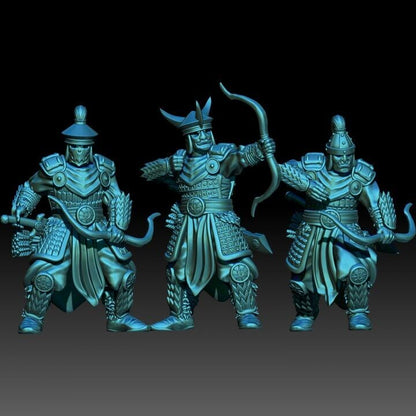 Set of 6 Golden Horde - Archers