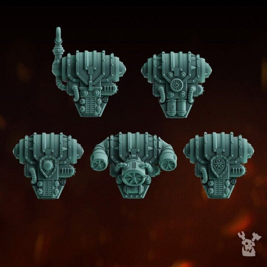 Set of 5 Lunar knights Backpacks