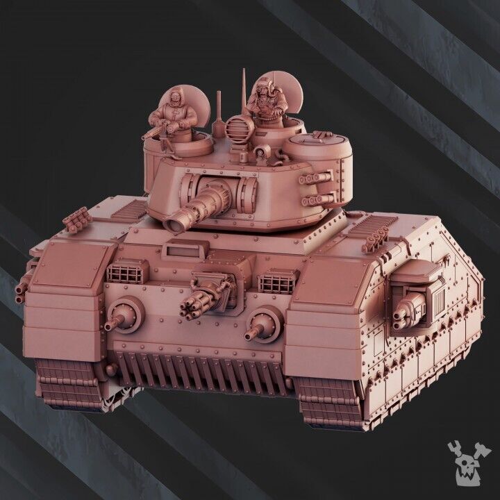 Frostborn Snowstorm Battle Tank