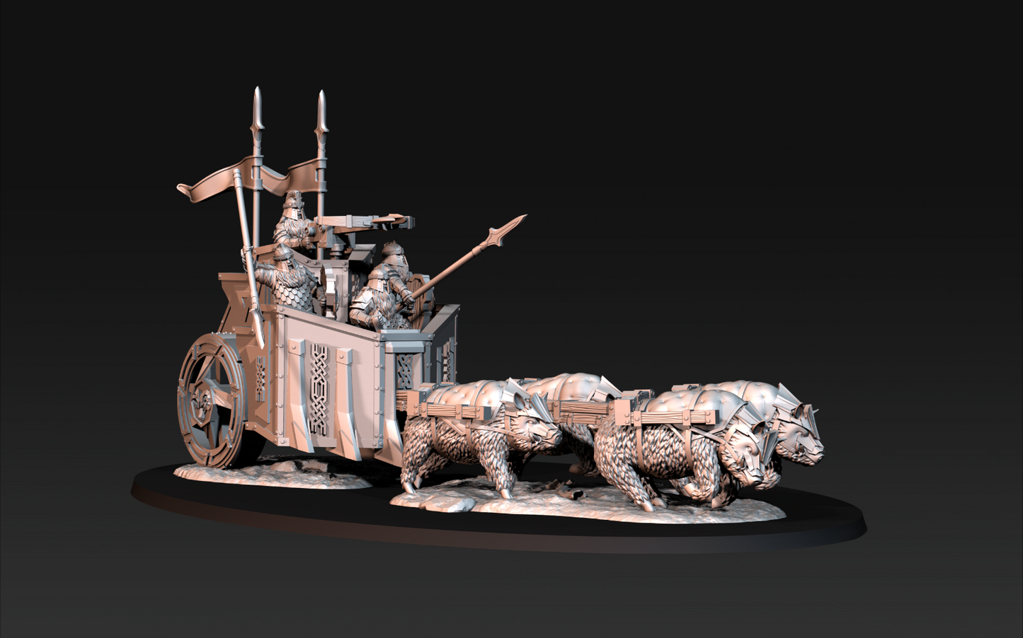 Iron Dwarves Chariot